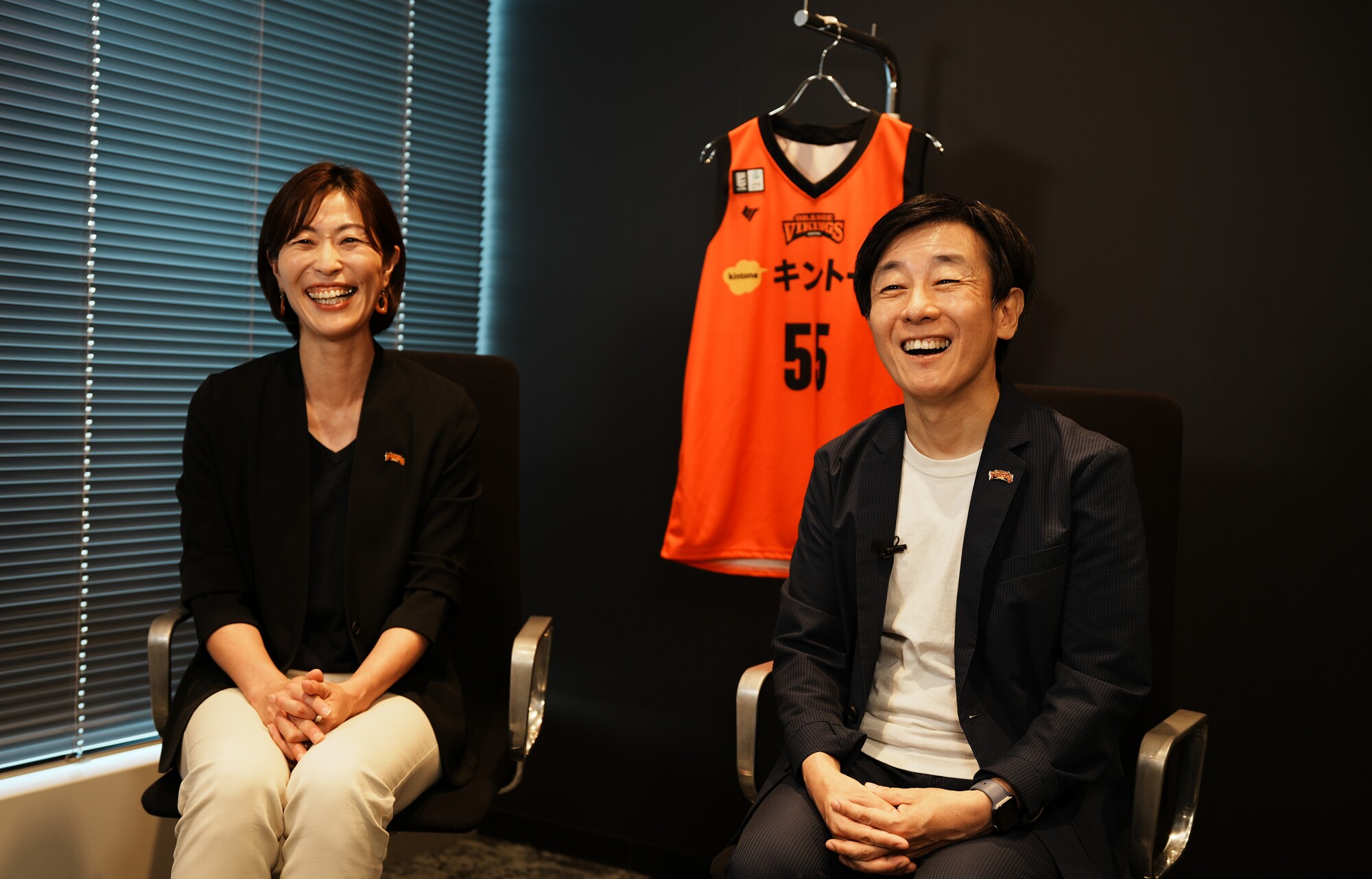 サイボウズ 青野氏(右)　中根氏(左)