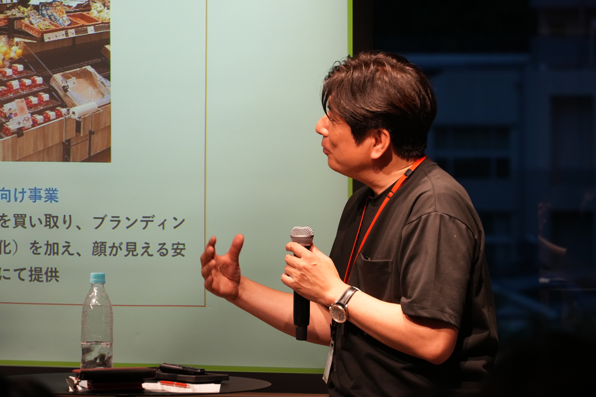 企業経営において上場もM＆Aも「理想の農業の世界を作り上げるための手段でしかない」と語る及川氏
