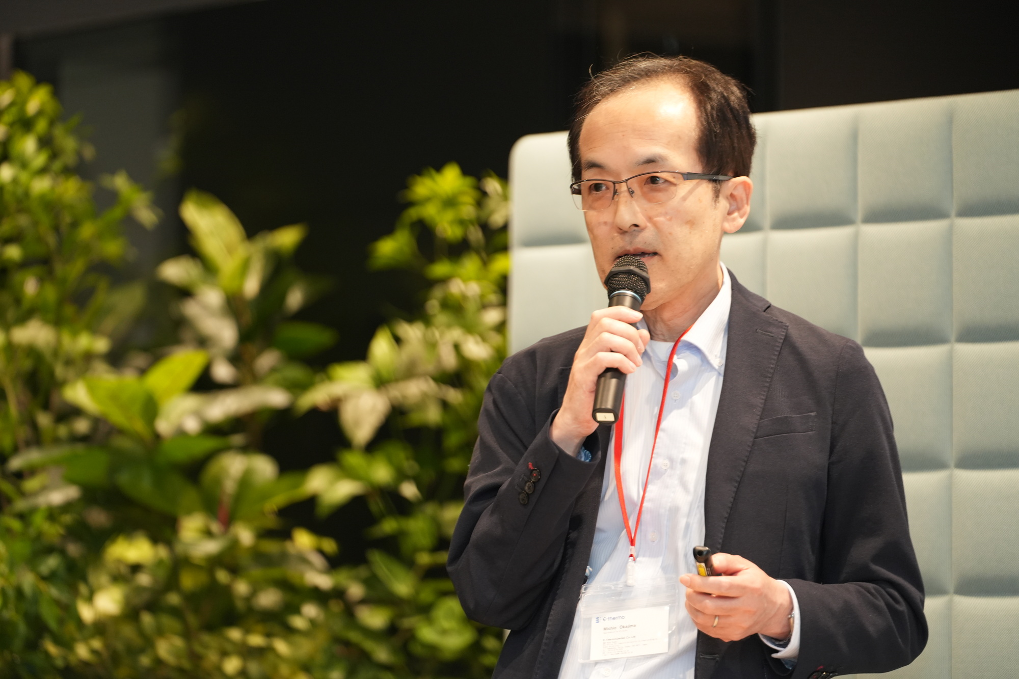 株式会社 Ｅサーモジェンテック　代表取締役 岡嶋 道生 氏