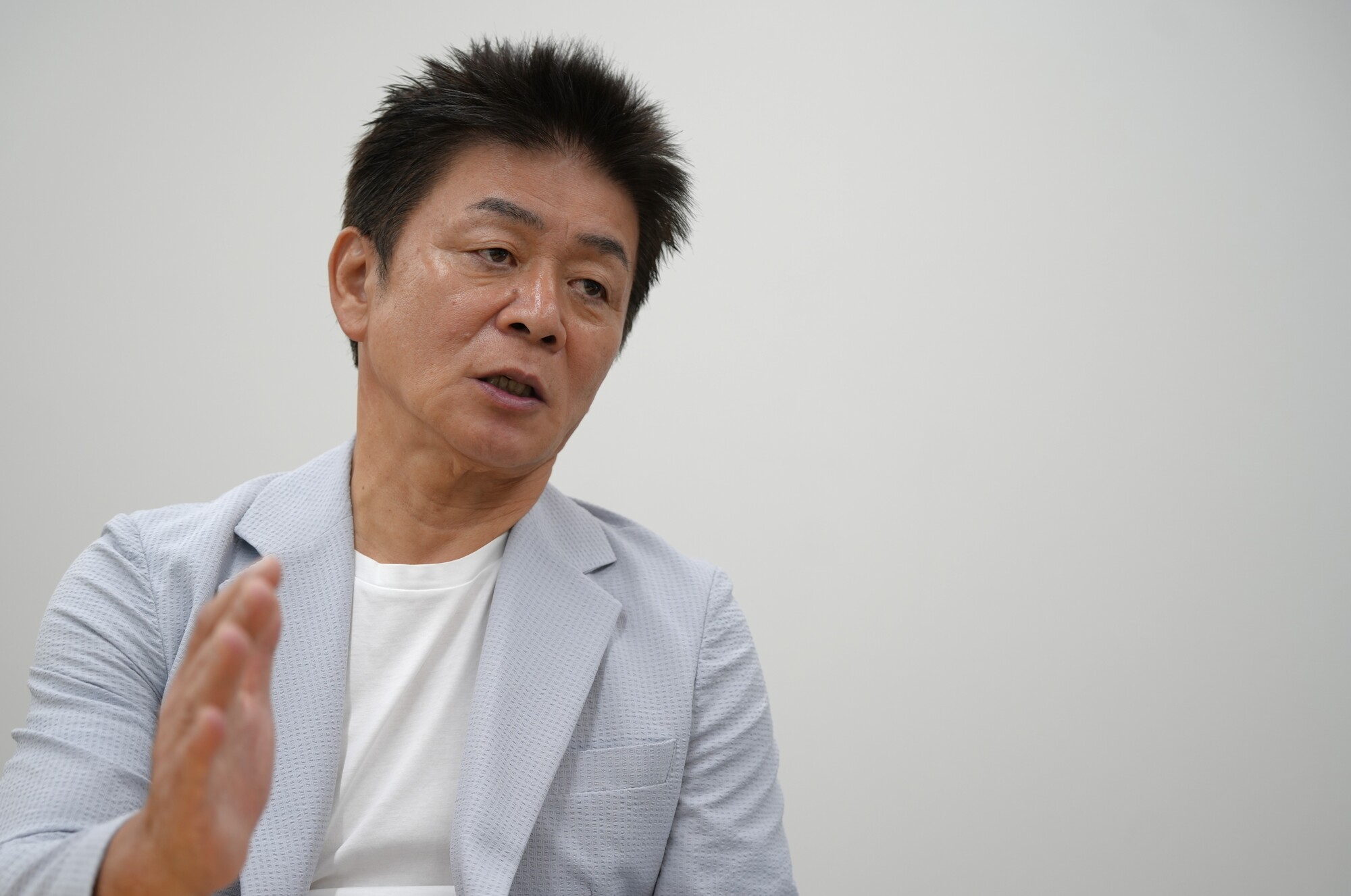 松下幸之助氏、孫正義氏、本田宗一郎氏、稲盛和夫氏などの著書には経営理念があったと話す